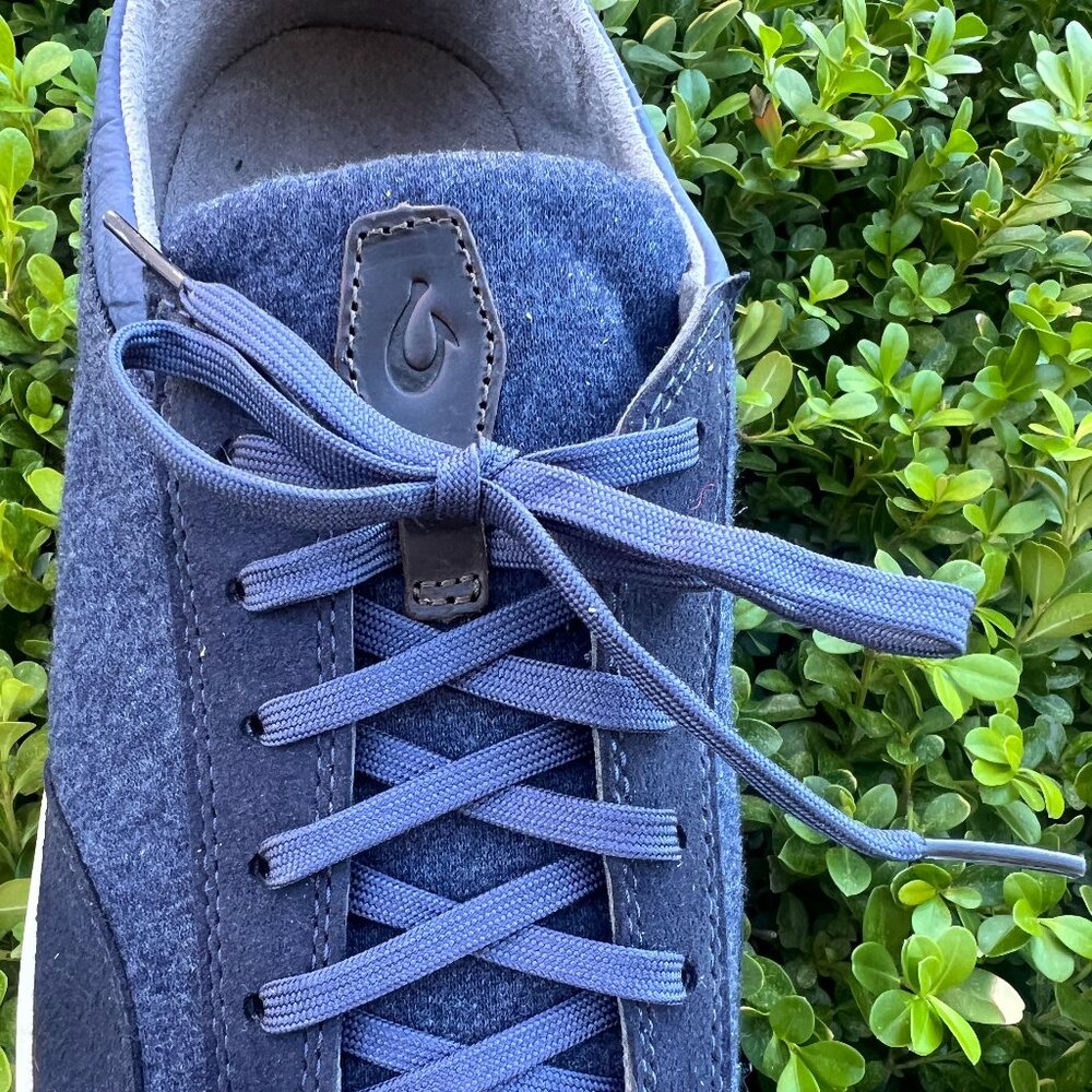 New - Olukai Puliki - Mens Blue Depth Vintage Indigo Sneakers - Size 14 - Picture 4 of 8